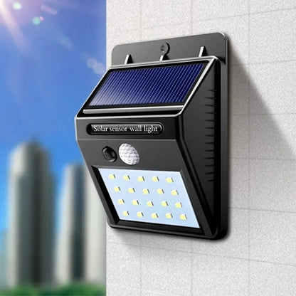 Luz Led Exterior Solar Sensor Movimiento